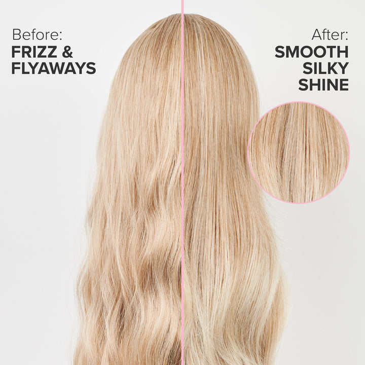 Pink Stroke of Luck - Curved Mixed Bristle Brush