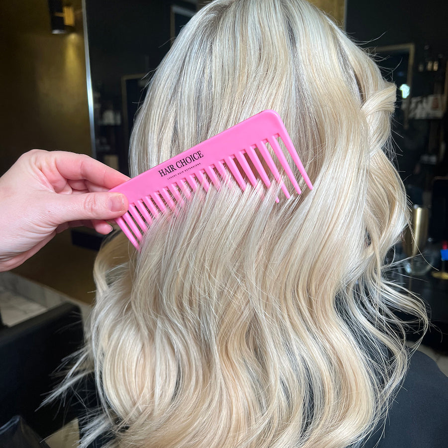 Comb & Find Me - Wide Tooth Comb Pink